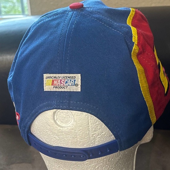 Vintage Nascar Dupont #24 Jeff Gordon Snapback Hat Chase Authentics Rainbow Cap - Picture 4 of 8